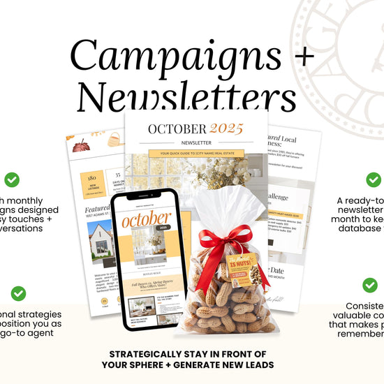 Monthly Marketing Membership | Real Estate Social Media Content | Monthly Content | Marketing Library | Real Estate Marketing | Daily Posts