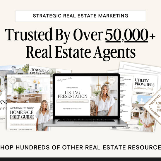 CMA Kit for Real Estate Agents | Real Estate CMA | Listing Presentation| Box Cover | Real Estate Box Template | Custom CMA Box | Home Equity