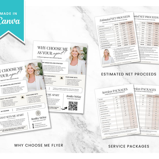CMA Kit for Real Estate Agents | Real Estate CMA | Listing Presentation| Box Cover | Real Estate Box Template | Custom CMA Box | Home Equity