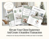 December Real Estate Newsletter | December Newsletter | Real Estate Email Marketing | Winter Real Estate Template | Flodesk | Christmas