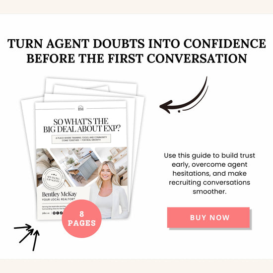 Agent Recruiting Guide | Real Estate Template | Brokerage Growth | Canva Template for Agents