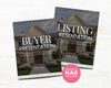 Real Estate Listing and Buyer Presentation Bundle | Home Buyer Guide | Home Seller Guide | Luxury Listing Buyer Seller Consultation 2026