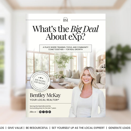 Agent Recruiting Guide | Real Estate Template | Brokerage Growth | Canva Template for Agents