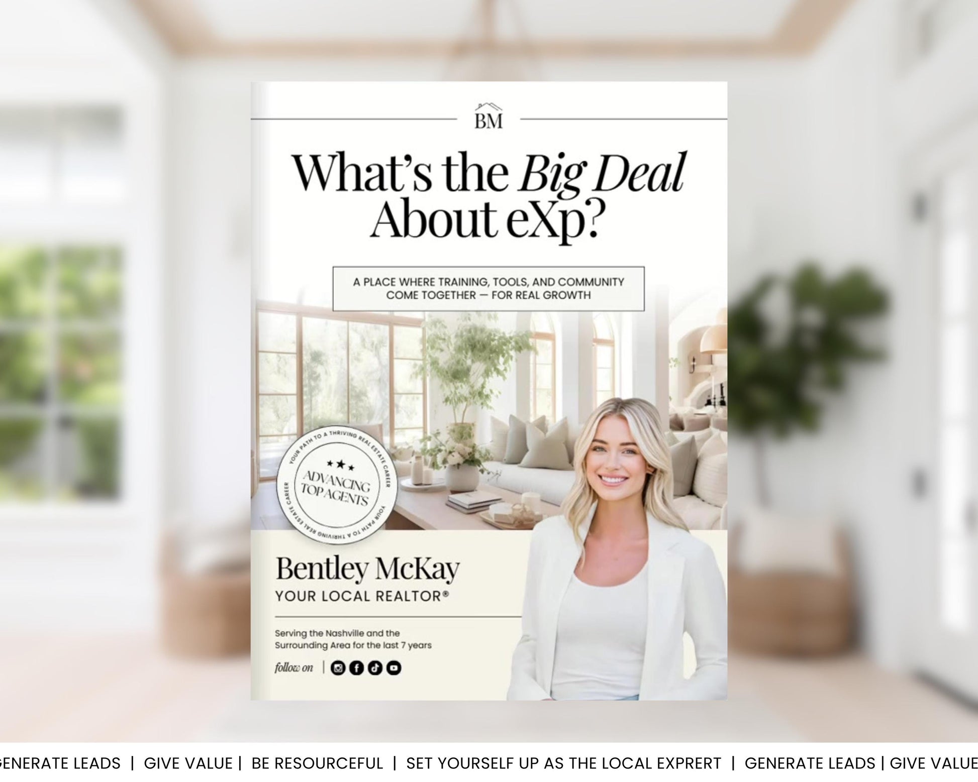 Agent Recruiting Guide | Real Estate Template | Brokerage Growth | Canva Template for Agents