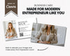 Real Estate Business Card | Editable Canva Template