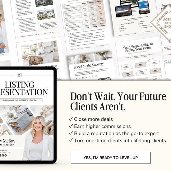 a tablet with the text don't wait, your future client aren't