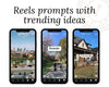 Reels prompts with trendy ideas