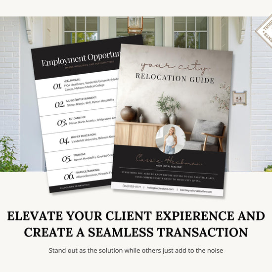 Real Estate Relocation Guide | Relocation Tool | City Welcome Template | Lead Magnet | Community Guide | Local City Guide | Real Estate