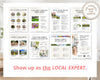 Local Spring Guide Lead Magnet | Real Estate Marketing | Local Guide | Lead Magnets | Spring Lead Generation | Local Community Guide | Canva