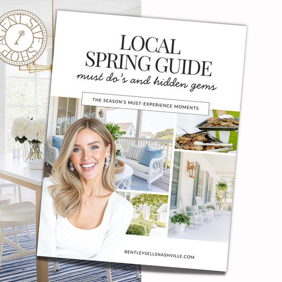 Local Spring Guide Lead Magnet | Real Estate Marketing | Local Guide | Lead Magnets | Spring Lead Generation | Local Community Guide | Canva