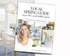 Local Spring Guide Lead Magnet | Real Estate Marketing | Local Guide | Lead Magnets | Spring Lead Generation | Local Community Guide | Canva