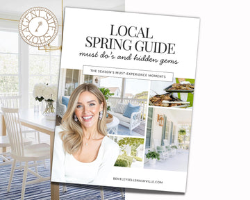 Local Spring Guide Lead Magnet | Real Estate Marketing | Local Guide | Lead Magnets | Spring Lead Generation | Local Community Guide | Canva
