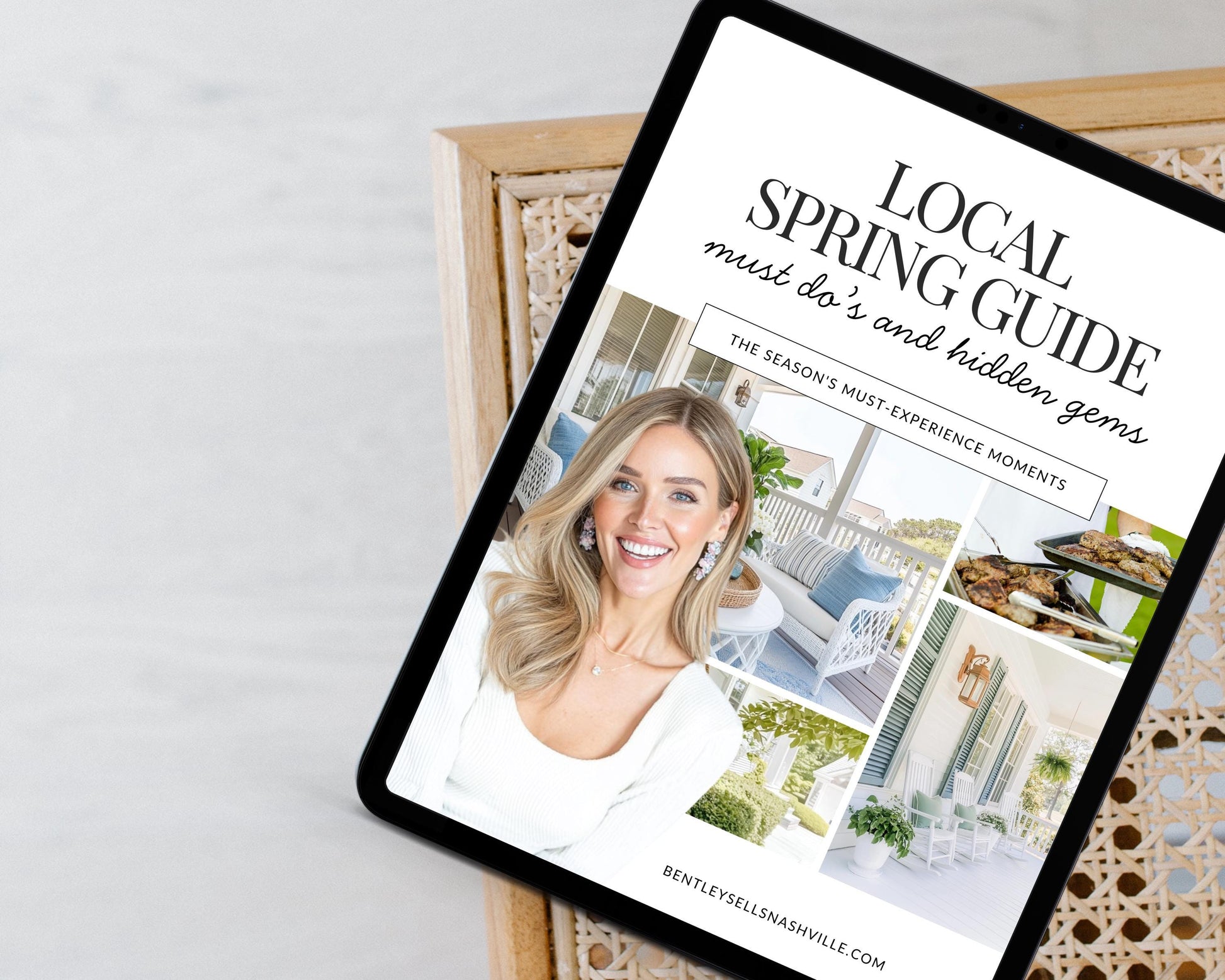 Local Spring Guide Lead Magnet | Real Estate Marketing | Local Guide | Lead Magnets | Spring Lead Generation | Local Community Guide | Canva