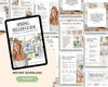 The image is a collage of various images related to real estate, including photographs of homes, furniture, and interior design elements. The collage is accompanied by a book titled "Spring Seller Guide" and a button that says "INSTANT DOWNLOAD 29 PAGES".