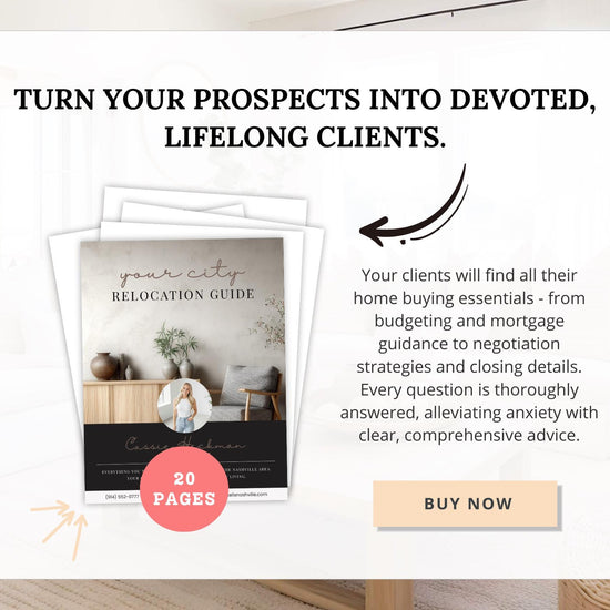 Real Estate Relocation Guide | Relocation Tool | City Welcome Template | Lead Magnet | Community Guide | Local City Guide | Real Estate