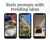 Reels prompts with trendy ideas
