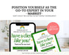 St. Patrick's Day Textable Card | Client Referral Textable Card | Client Appreciation | Past Client Touch Point |Canva Real Estate Marketing