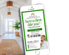 St. Patrick's Day Textable Card | Client Referral Textable Card | Client Appreciation | Past Client Touch Point |Canva Real Estate Marketing