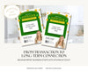 St. Patrick's Day Client Pop By | Real Estate Marketing | St. Patrick's Day Card | Lottery Pop-by | Real Estate Farming | Canva Template