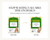 St. Patrick's Day Client Pop By | Real Estate Marketing | St. Patrick's Day Card | Lottery Pop-by | Real Estate Farming | Canva Template
