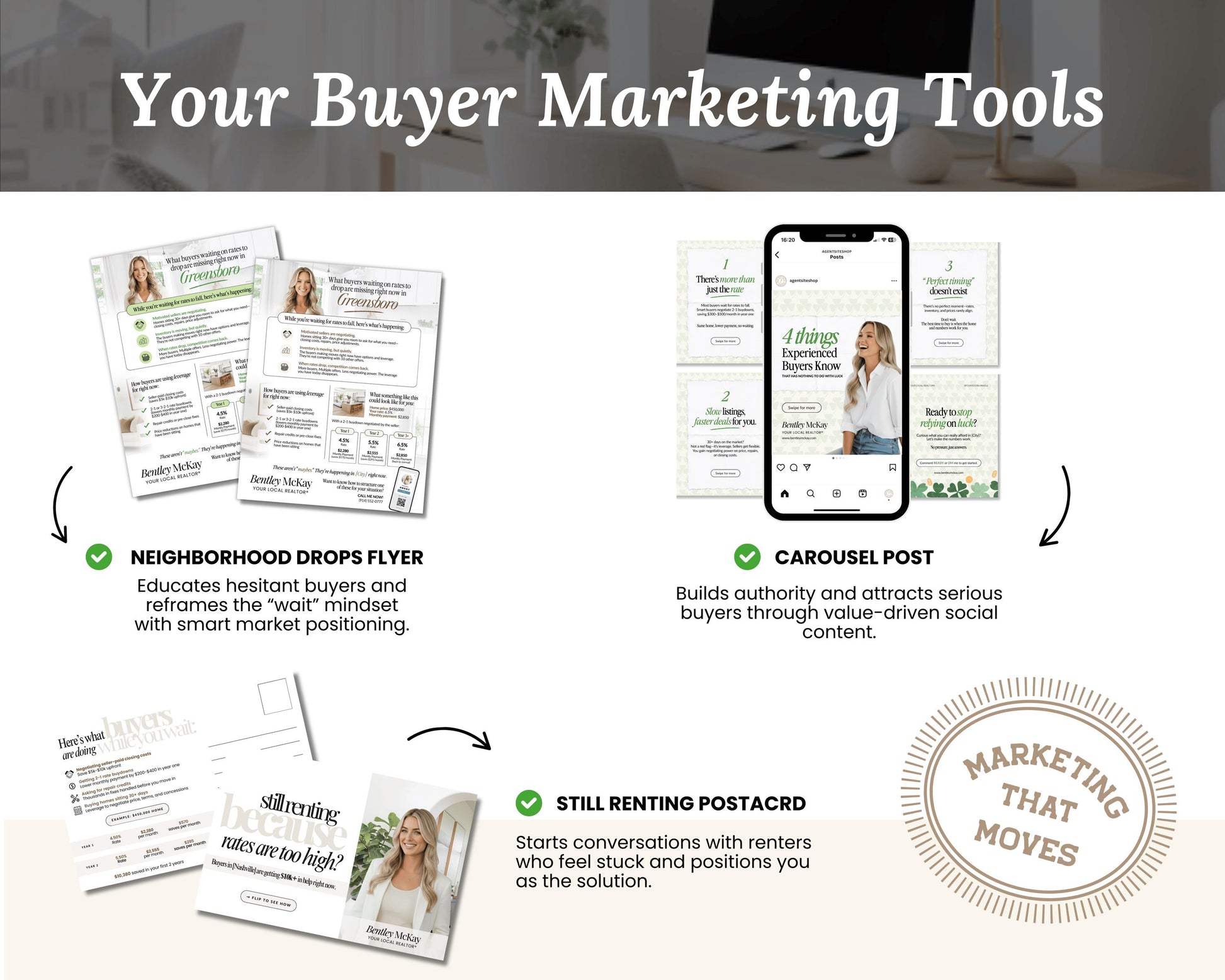 St. Patrick's Day Marketing Bundle | Client Pop By |Real Estate Marketing | St. Patrick's Day Card | Lottery Pop-by |Farming |Canva Template