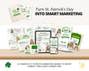 St. Patrick's Day Marketing Bundle | Client Pop By |Real Estate Marketing | St. Patrick's Day Card | Lottery Pop-by |Farming |Canva Template