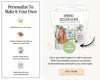 The image is an advertisement for a book titled "Spring Seller Guide" that provides tips on personalizing your home for sale. The book offers easy ways to personalize your photos, change the templates to match your brand colors, and quickly adjust the fonts to your specific brand. It also suggests using the guide as a lead magnet or client resource to capture email addresses and build your client base. The book is available for purchase, as indicated by the "BUY NOW" button.