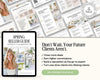 The image is a collage of various images related to real estate, including a book cover, a woman's face, and a list of tips for real estate agents.