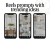 April Real Estate Social Media Content Canva Bundle + Captions | Real Estate Agent Instagram Content | Real Estate Marketing Canva Template