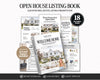 The image is an advertisement for a real estate listing book called "Welcome Home" by Bentley McInnes. It features a collage of images showcasing the book's content, including property overviews, a welcome home presentation, and a list of luxury providers. The book is presented as a valuable resource for real estate professionals, offering a comprehensive guide to luxury real estate listings.