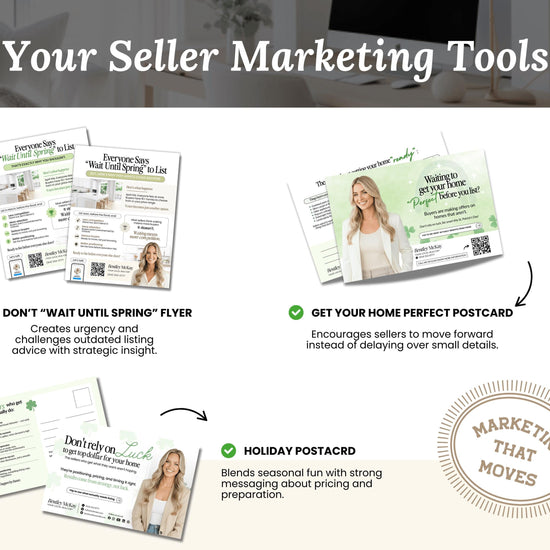 St. Patrick's Day Marketing Bundle | Client Pop By |Real Estate Marketing | St. Patrick's Day Card | Lottery Pop-by |Farming |Canva Template