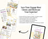 The image is a collage of various documents and materials related to real estate, including brochures, flyers, and a tablet displaying a website. The text in the image emphasizes the importance of engaging with clients and showcasing one's expertise, suggesting that the content is valuable and informative.