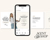 April Real Estate Social Media Content Canva Bundle + Captions | Real Estate Agent Instagram Content | Real Estate Marketing Canva Template