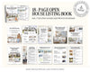 The image is a collage of various real estate listings and articles, including open houses, property improvements, and neighborhood overviews.