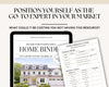 28 Page Closing Day Binder | Home Buyer Guide | Real Estate | Home Owner Packer | Realtor Marketing | New Home Owner Guide | Closing Gift