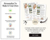 a brochure with the words personalize to make it your own