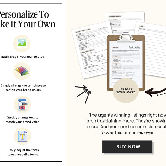 a flyer with a clipboard and a clipboard on it