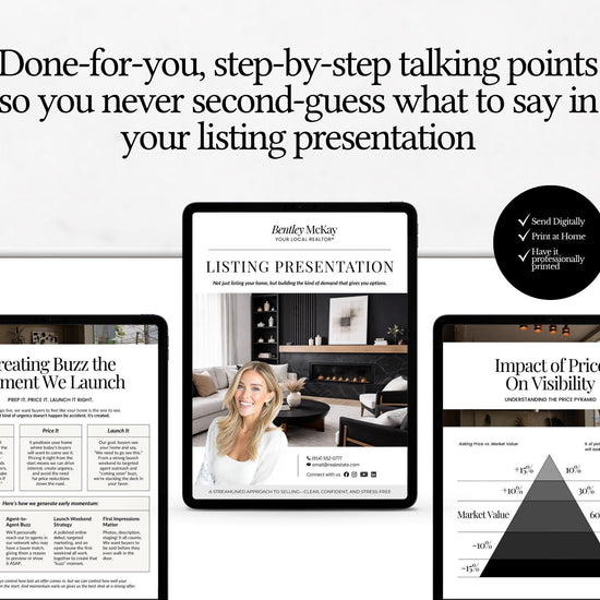 2026 Listing Presentation, NAR Settlement, Listing Consultation, Home Seller Guide, Luxury CMA, Real Estate Marketing (Canva Template)
