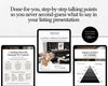 2026 Listing Presentation, NAR Settlement, Listing Consultation, Home Seller Guide, Luxury CMA, Real Estate Marketing (Canva Template)