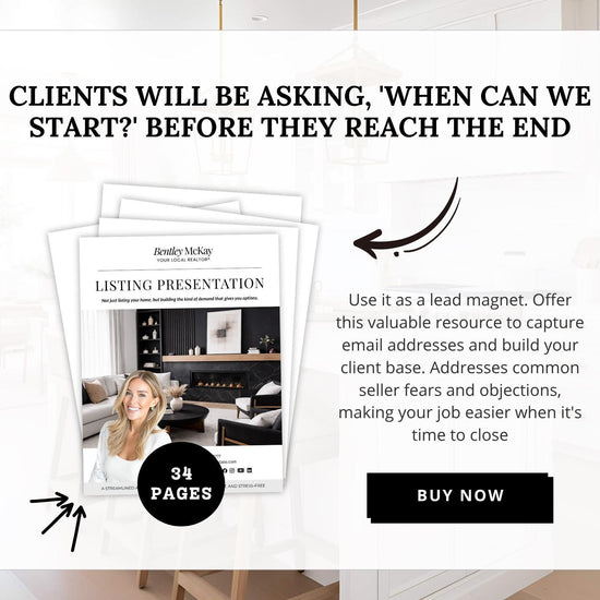 2026 Listing Presentation, NAR Settlement, Listing Consultation, Home Seller Guide, Luxury CMA, Real Estate Marketing (Canva Template)