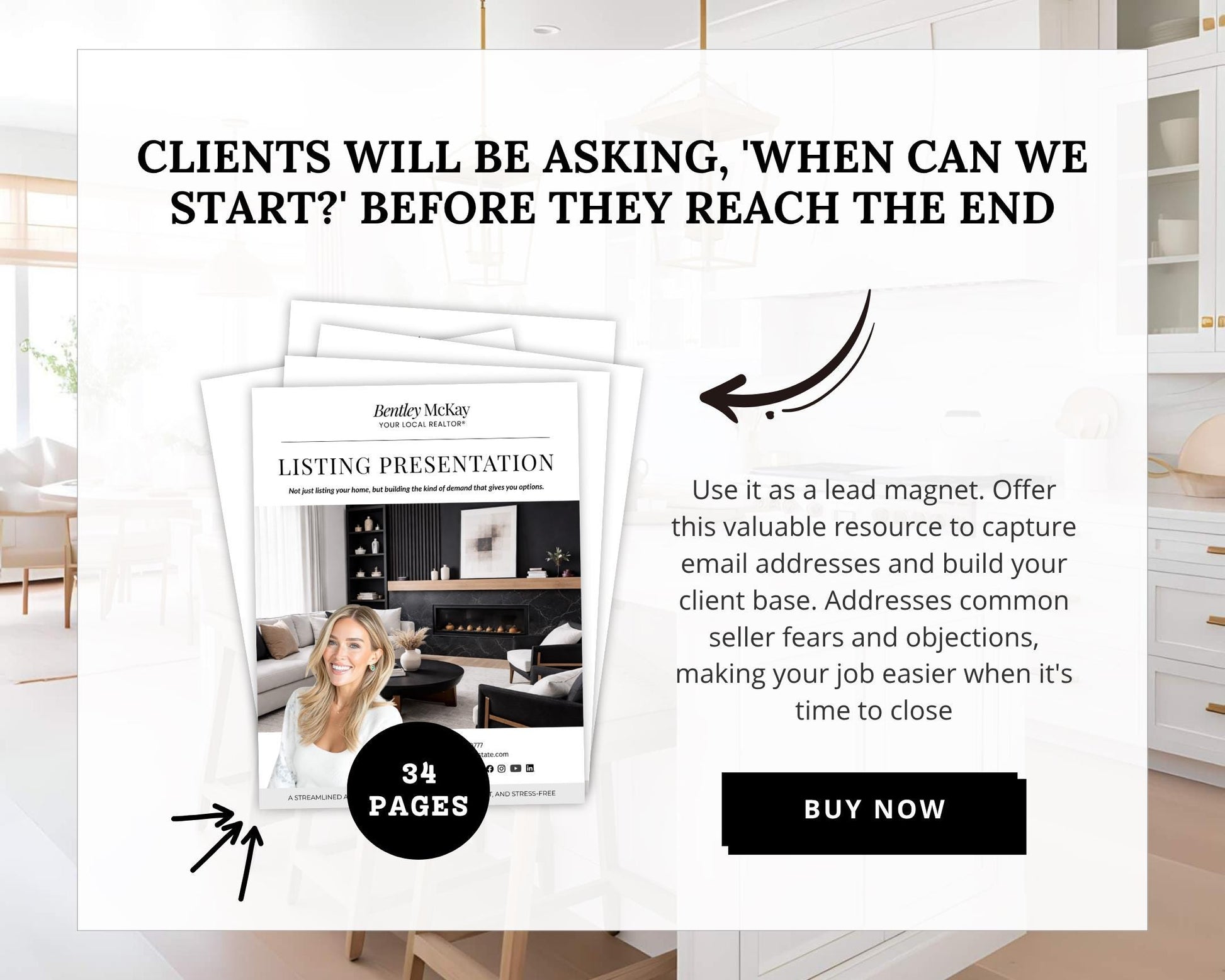 2026 Listing Presentation, NAR Settlement, Listing Consultation, Home Seller Guide, Luxury CMA, Real Estate Marketing (Canva Template)