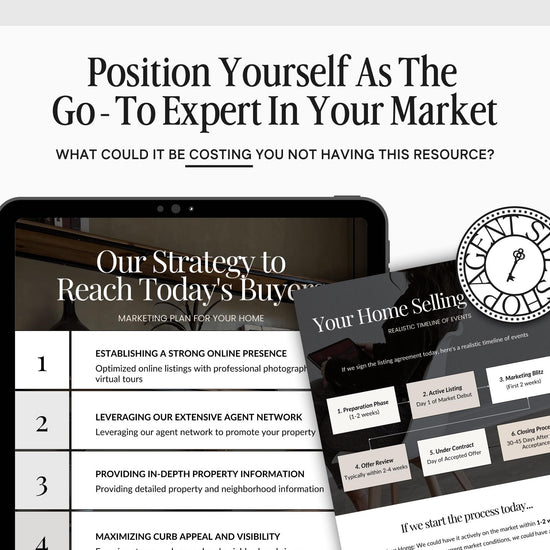 2026 Listing Presentation, NAR Settlement, Listing Consultation, Home Seller Guide, Luxury CMA, Real Estate Marketing (Canva Template)