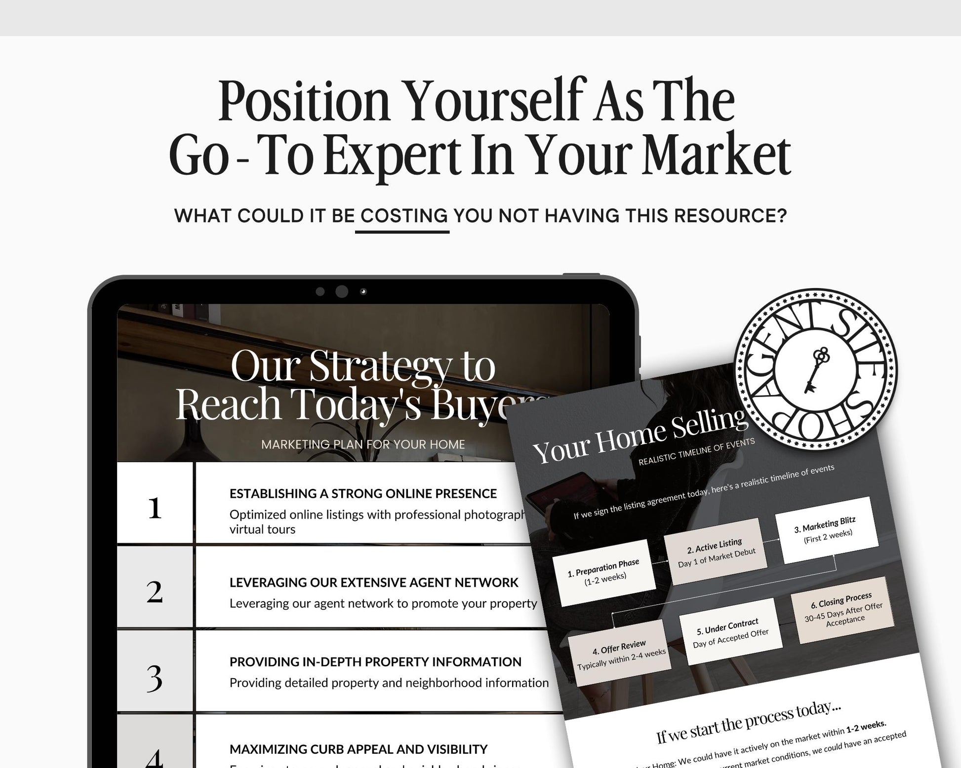 2026 Listing Presentation, NAR Settlement, Listing Consultation, Home Seller Guide, Luxury CMA, Real Estate Marketing (Canva Template)