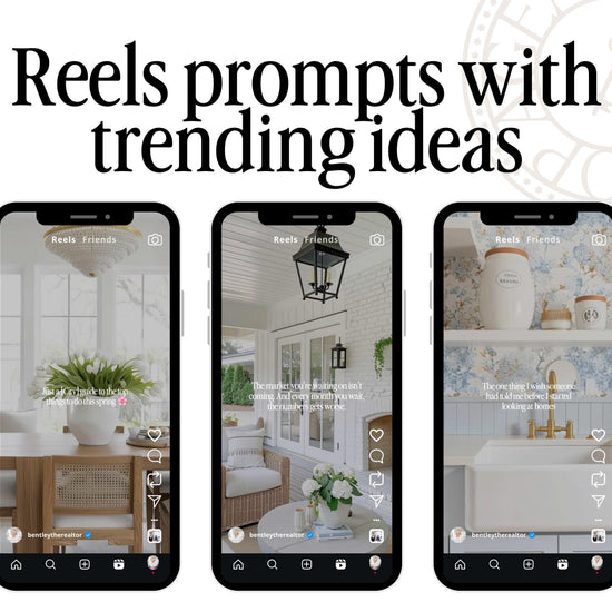 April 2026 Real Estate Social Media Canva Templates, Realtor Marketing Canva Instagram & Facebook Posts Reels Content Bundle, Spring, Luxury