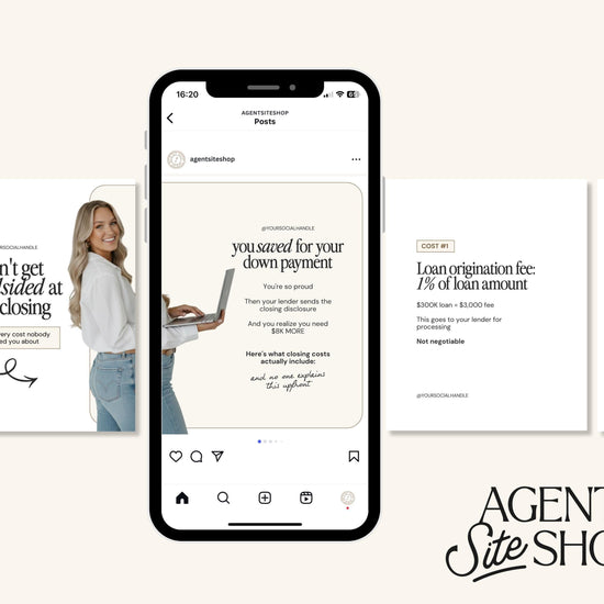 April 2026 Real Estate Social Media Canva Templates, Realtor Marketing Canva Instagram & Facebook Posts Reels Content Bundle, Spring, Luxury