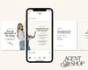 April 2026 Real Estate Social Media Canva Templates, Realtor Marketing Canva Instagram & Facebook Posts Reels Content Bundle, Spring, Luxury