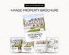 The image is a real estate marketing brochure for a property located in Columbia, Tennessee. It features a large photograph of a two-story house with a wrap-around porch, as well as smaller images of the house and the surrounding area. The brochure includes text and contact information for the real estate agent, Broker, and the property itself.
