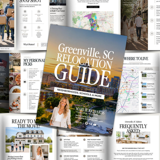 Real Estate Relocation Guide | Buyer Welcome Guide | Canva Template