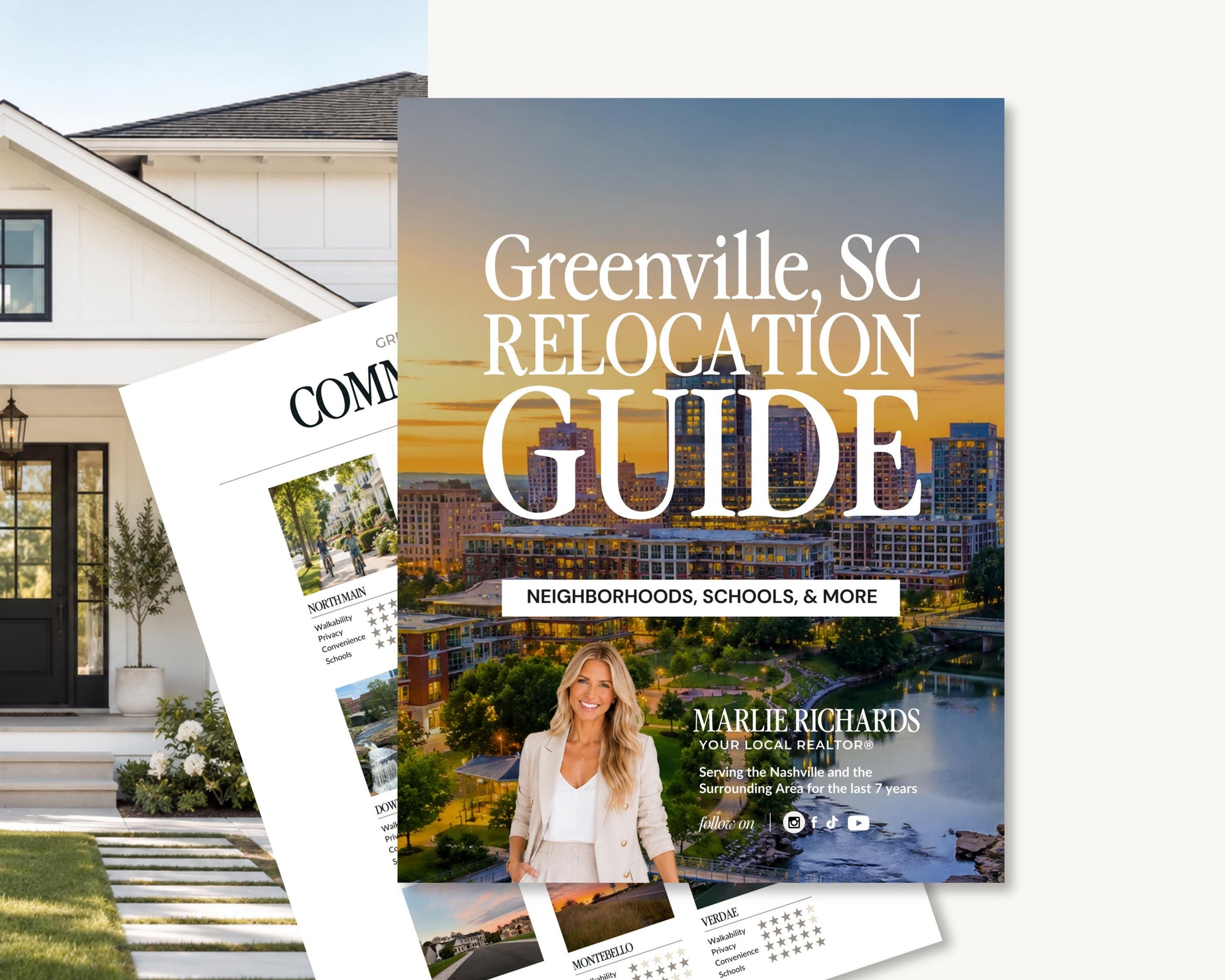 Real Estate Relocation Guide | Buyer Welcome Guide | Canva Template