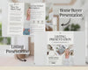 Listing & Buyer Presentation: Real Estate Marketing Bundle (Canva Editable)